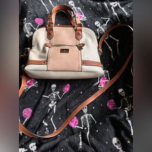 B.O.C Bone/Blush/Saddle bag